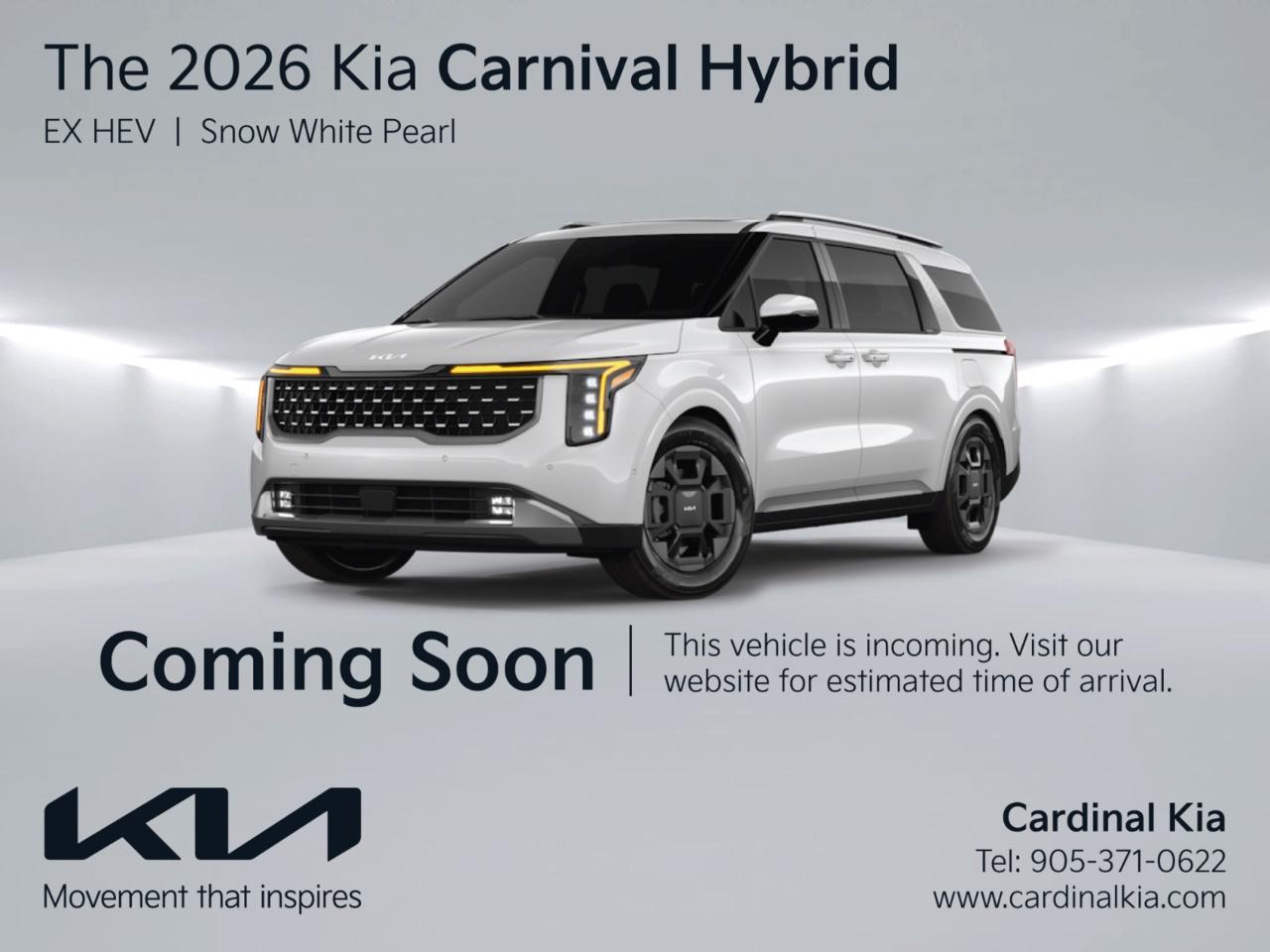 New 2026 Kia Carnival HEV EX for sale in Niagara Falls, ON