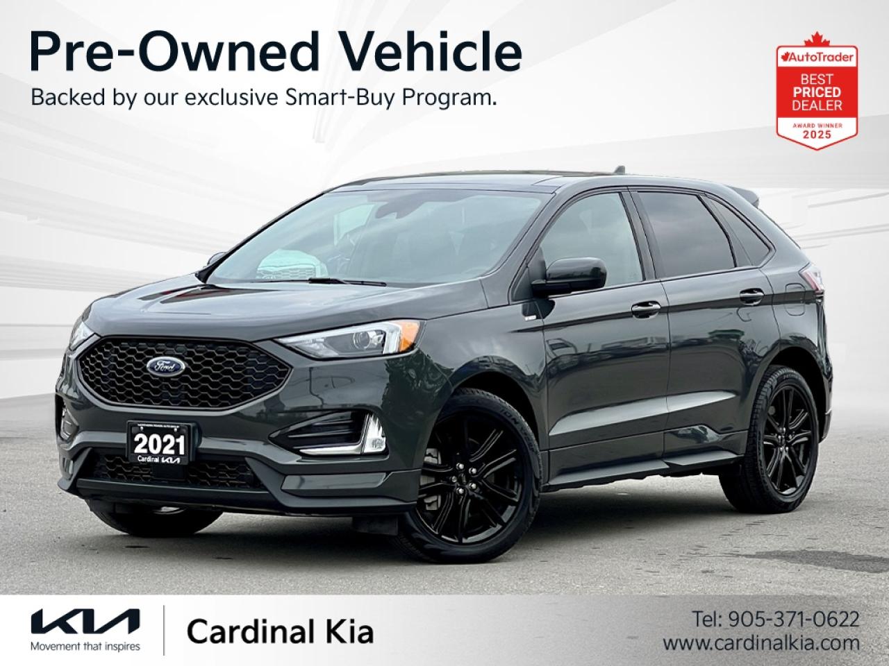 Used 2021 Ford Edge ST-Line for sale in Niagara Falls, ON