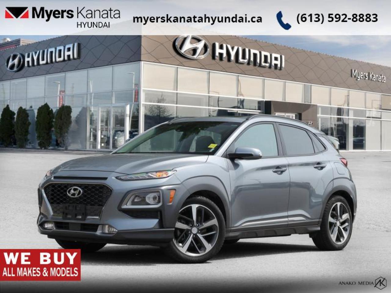 Used 2020 Hyundai KONA 1.6T Ultimate AWD  - Leather Seats - $87.96 /Wk for sale in Kanata, ON