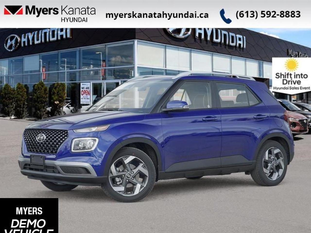 Used 2025 Hyundai Venue Ultimate IVT w/Black Interior  - $102.83 /Wk for sale in Kanata, ON