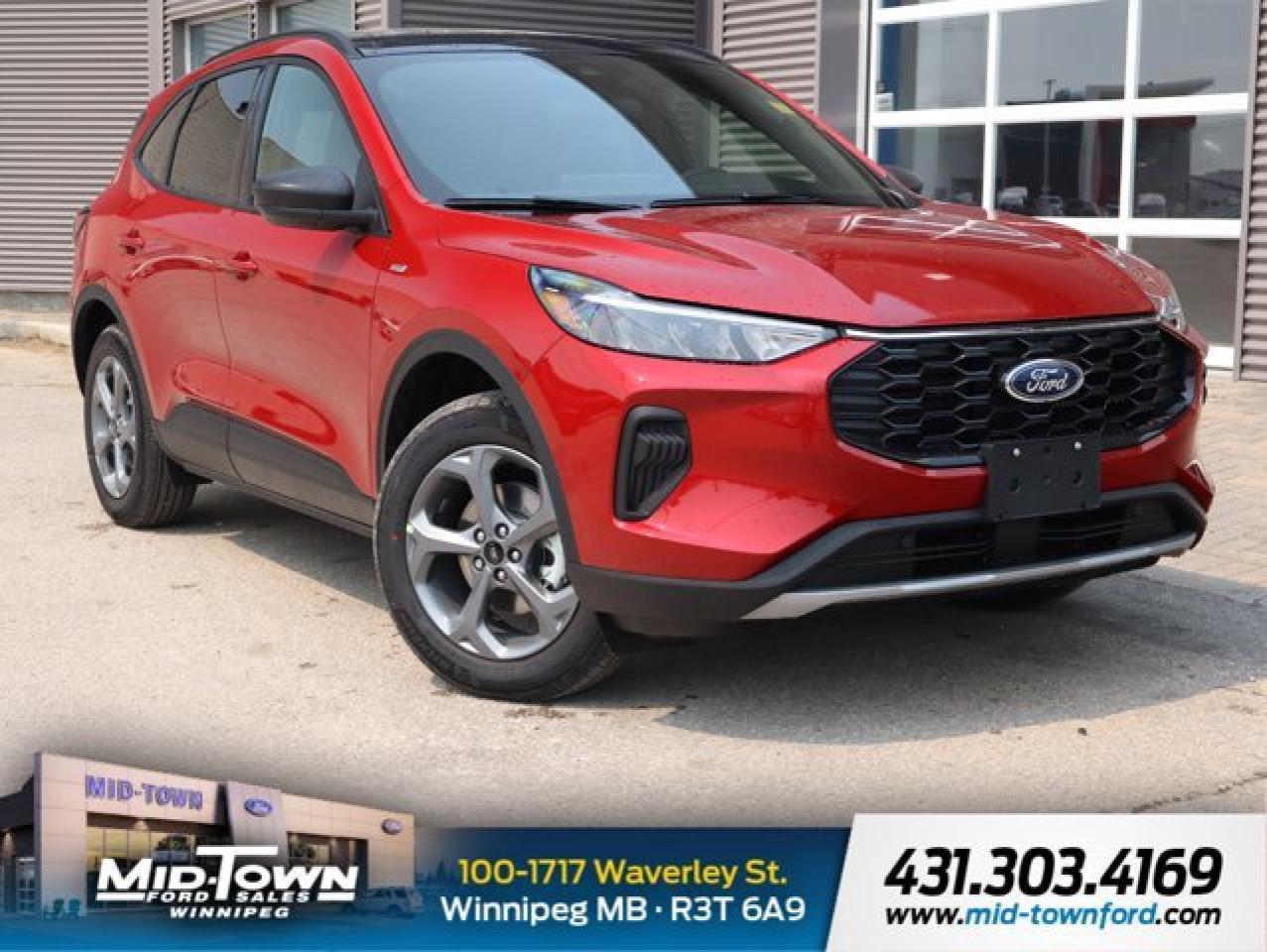 New 2025 Ford Escape ST-Line | Vista Roof | Intelligent Access for sale in Winnipeg, MB