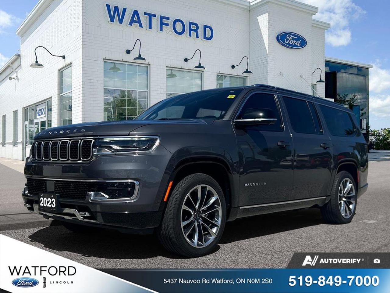 Used 2023 Jeep Wagoneer L Series III 4x4 for sale in Watford, ON