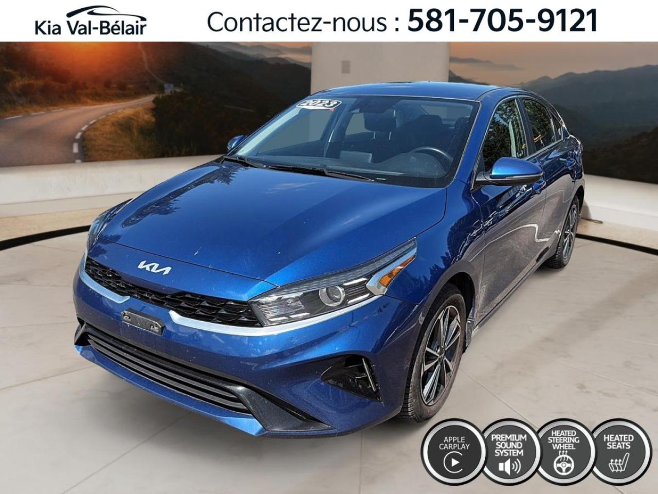 Used 2023 Kia Forte EX *IVT *BLUETOOTH *CAMERA *CARPLAY *CRUISE *A/C for sale in Québec, QC