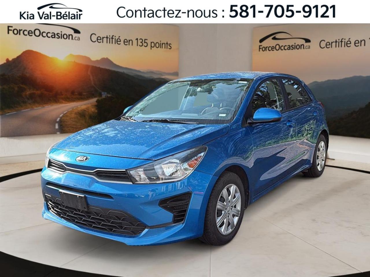 Used 2021 Kia Rio5 LX+ *CAMERA *CARPLAY *CRUISE *SIEGE CHAUF *A/C for sale in Québec, QC