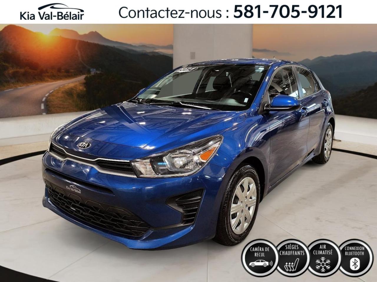 Used 2021 Kia Rio5 LX+ *CAMERA *CARPLAY *CRUISE *SIEGE CHAUFF *A/C for sale in Québec, QC