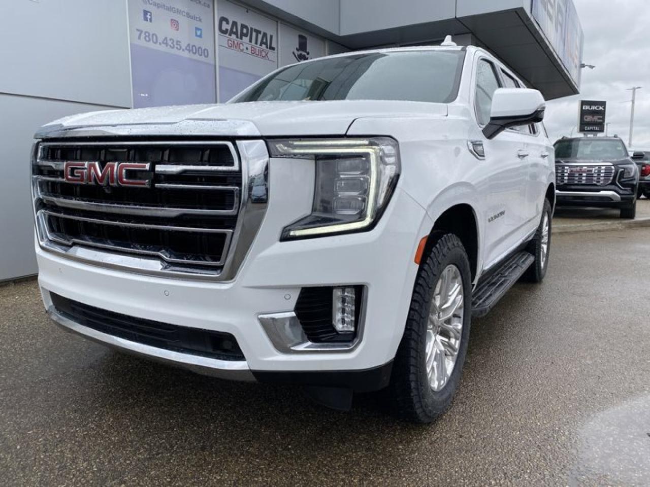 Used 2021 GMC Yukon SLT 4WD * LUXURY PACKAGE * REAR MEDIA * 360 CAMERA * for sale in Edmonton, AB