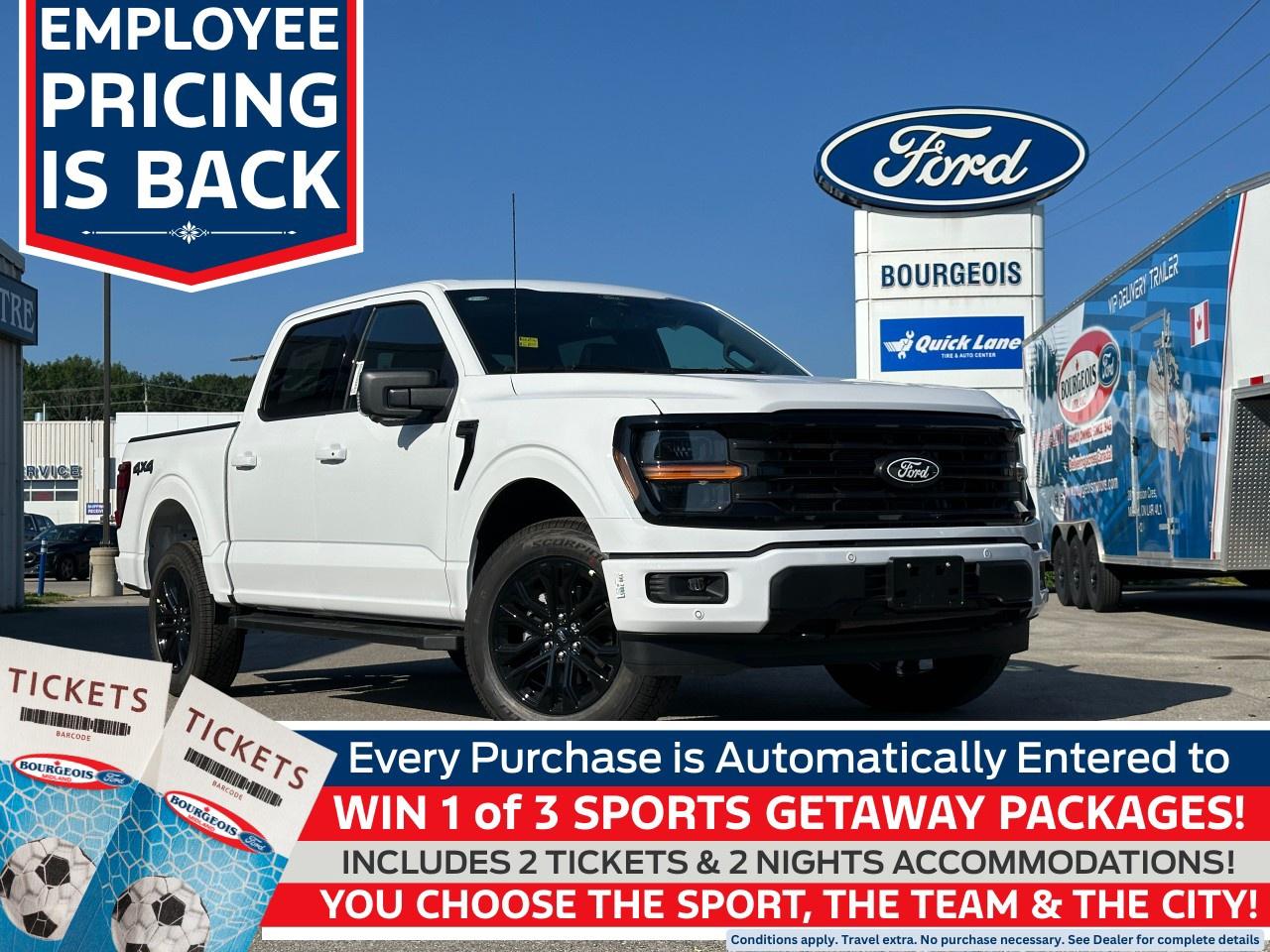 New 2025 Ford F-150 XLT 4WD SuperCrew 5.5' Box for sale in Midland, ON