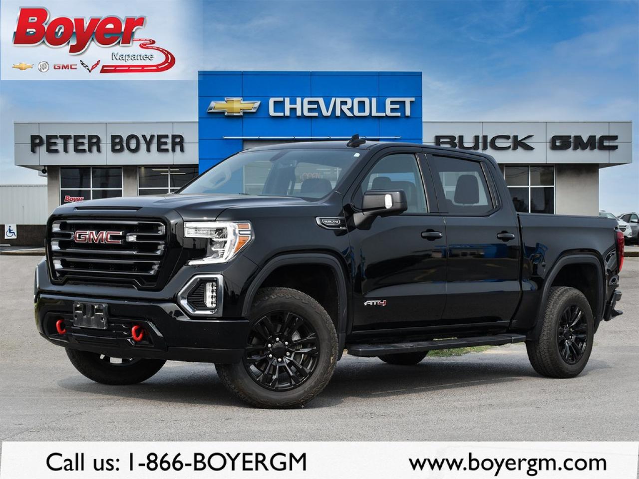 Used 2021 GMC Sierra 1500 Crew Cab Short Box 4-Wheel Drive AT4 for sale in Napanee, ON