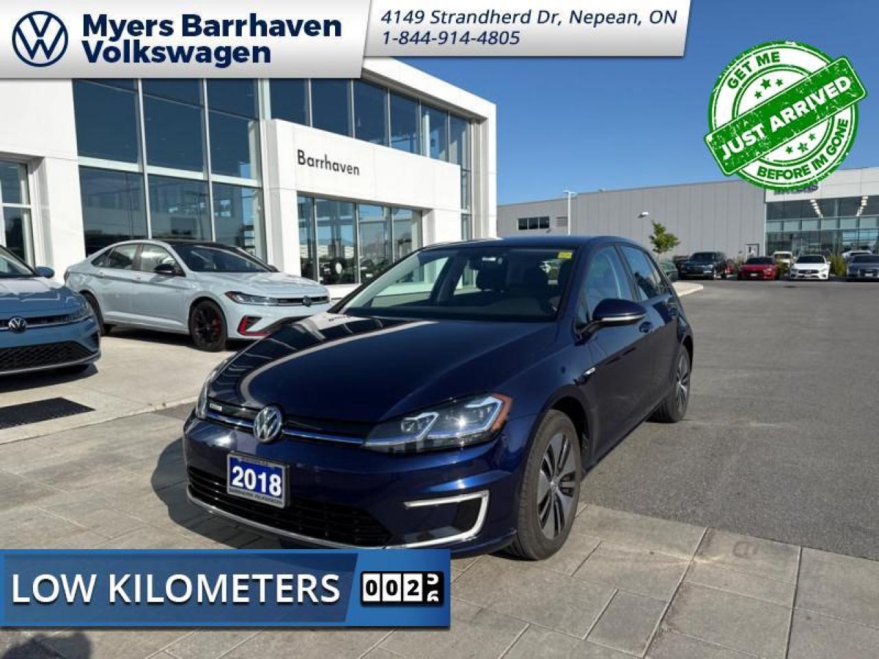 Used 2018 Volkswagen Golf e-Golf Comfortline 4-Door  - Low Mileage for sale in Nepean, ON