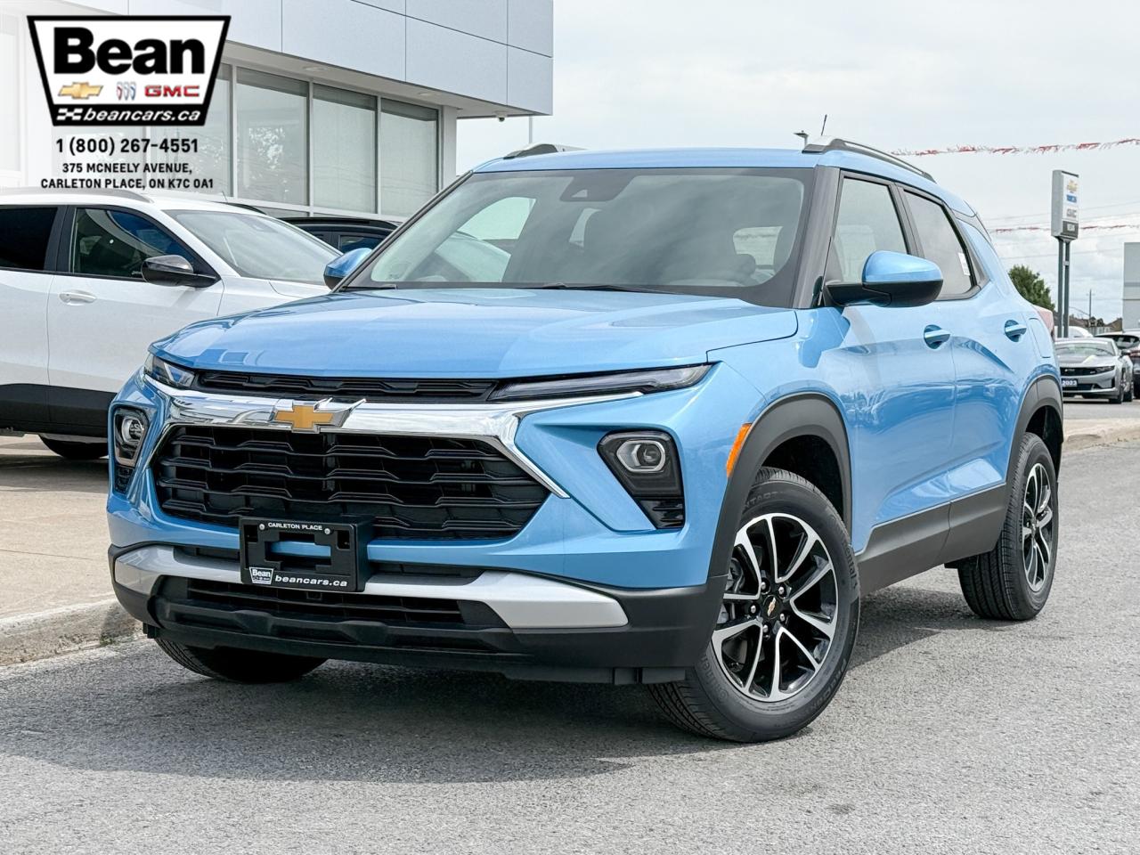 New 2026 Chevrolet TrailBlazer 1.3L TURBO ENGINE WITH REMOTE START/ENTRY, HEATED FRONT SEATS, HEATED STEERING WHEEL, REAR VIEW CAMERA, APPLE CARPLAY AND ANDROID AUTO for sale in Carleton Place, ON