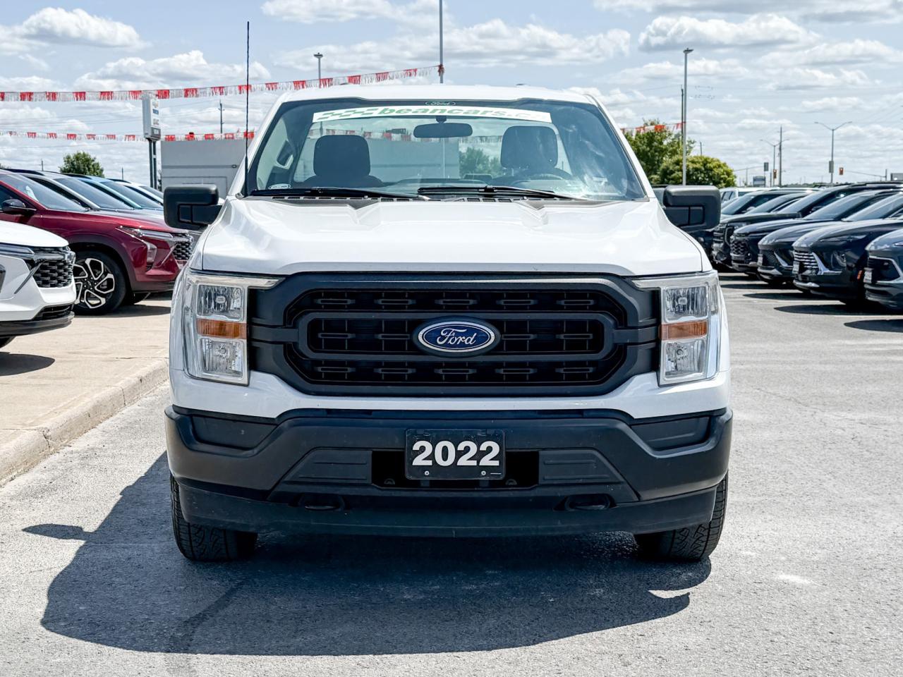2022 Ford F-150 ONE OWNER, CLEAN CARFAX, 3.3L V6 XL, TOW PACKAGE, TRAILER BRAKECONTROLLER, TAILGATE STEP, 17" SILVER STEEL WHEELS Photo
