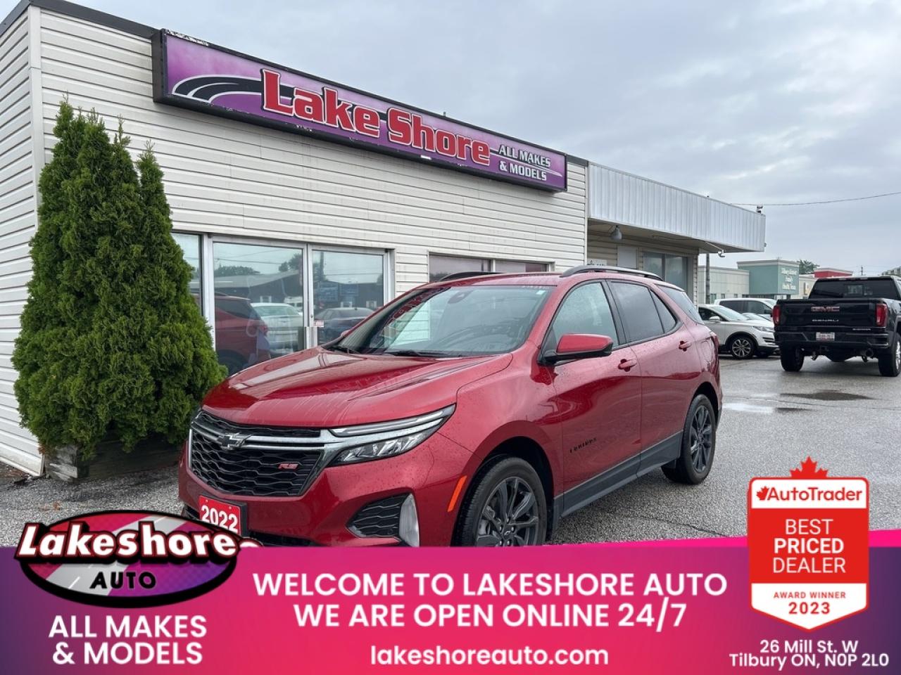 Used 2022 Chevrolet Equinox RS for sale in Tilbury, ON