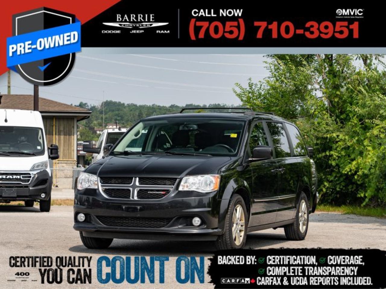 Used 2017 Dodge Grand Caravan Crew for sale in Barrie, ON