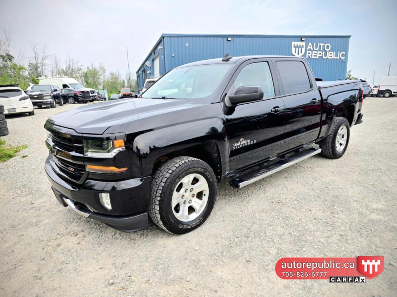Used 2018 Chevrolet Silverado 1500 LT Z71 V8 4x4 Certified One Owner No Accidents for sale in Orillia, ON