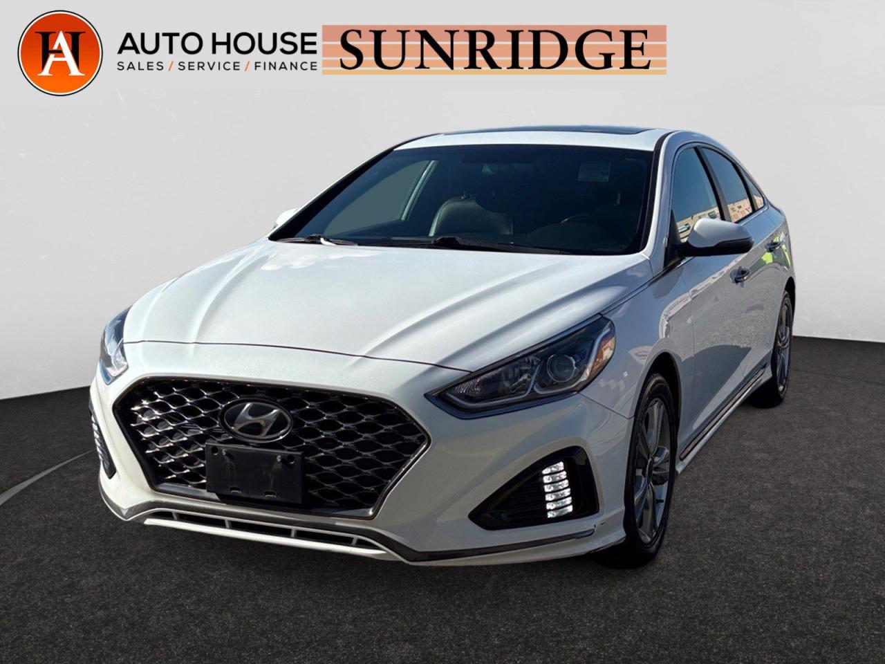 Used 2019 Hyundai Sonata Essential SUNROOF APPLE CARPLAY ANDROID AUTO LEATHER SEATS for sale in Calgary, AB