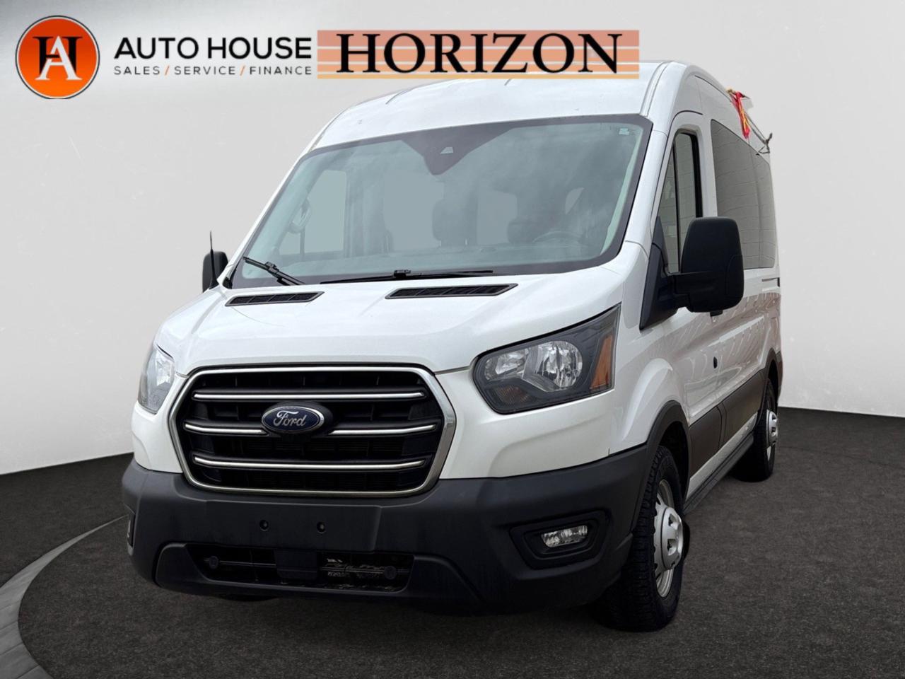 Used 2020 Ford Transit Passenger T-150 XLT 10 PASSENGERS BACKUP CAMERA LANE ASSIST MEDIUM ROOF DRIVE MODES for sale in Calgary, AB