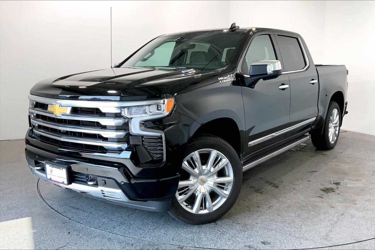 Used 2025 Chevrolet Silverado 1500 Crew Cab Standard Box 4-Wheel Drive High Coun for sale in Langley City, BC