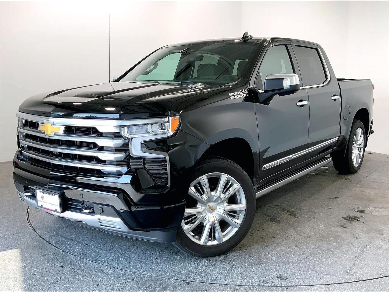 Highly Equipped with a 3.0L Turbo Diesel, Suspension Package, High Country Premium Package, Bose Premium Sound System, Wireless Android Auto & Apple CarPlay, Ventilated and Multi-Level Heated Front Seats, 8-Way Power Front Seats with Memory, Adaptive Cruise Control, Wireless Charging, Surround View Camera System, Lane Keep Assist with Emergency Braking, and much more! This 2025 Chevrolet Silverado 1500 Crew Cab Standard Box 4WD High Country comes in Black with a Jet Black Interior! This Local BC Vehicle has been meticulously Kept by One Previous Owner with No Reported Accidents or Claims! We Accept All Trade-Ins and Buy-Ins!! For more details or to schedule a test drive with one of our highly trained sales executives please call or send a website enquiry now before it is gone.  Porsche Centre Langley has won the prestigious Porsche Premier Dealer Award eight years in a row. We are centrally located just a short distance from Highway 1 in beautiful Langley, British Columbia. Our hope is to have you driving your dream vehicle soon. Please note that additional fees, including a $599 documentation fee & a $690 dealer prep fee, apply to all pre-owned vehicles. Dealer #40136