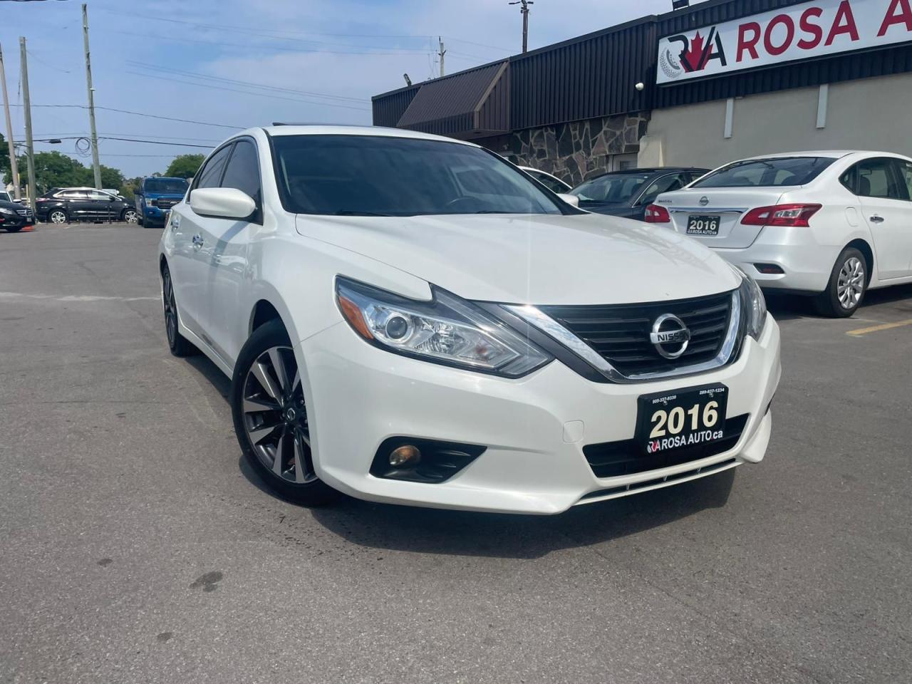 2016 Nissan Altima AUTO SUNROOF NO ACCIDENT SAFETY CERTIFED NEW TIRES Photo2