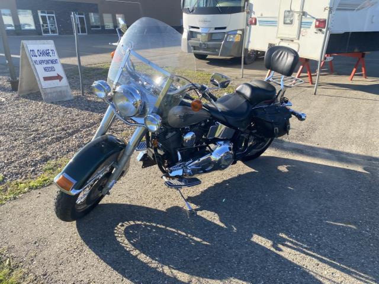 Used 1996 Harley-Davidson FLSTN - for sale in Stettler, AB
