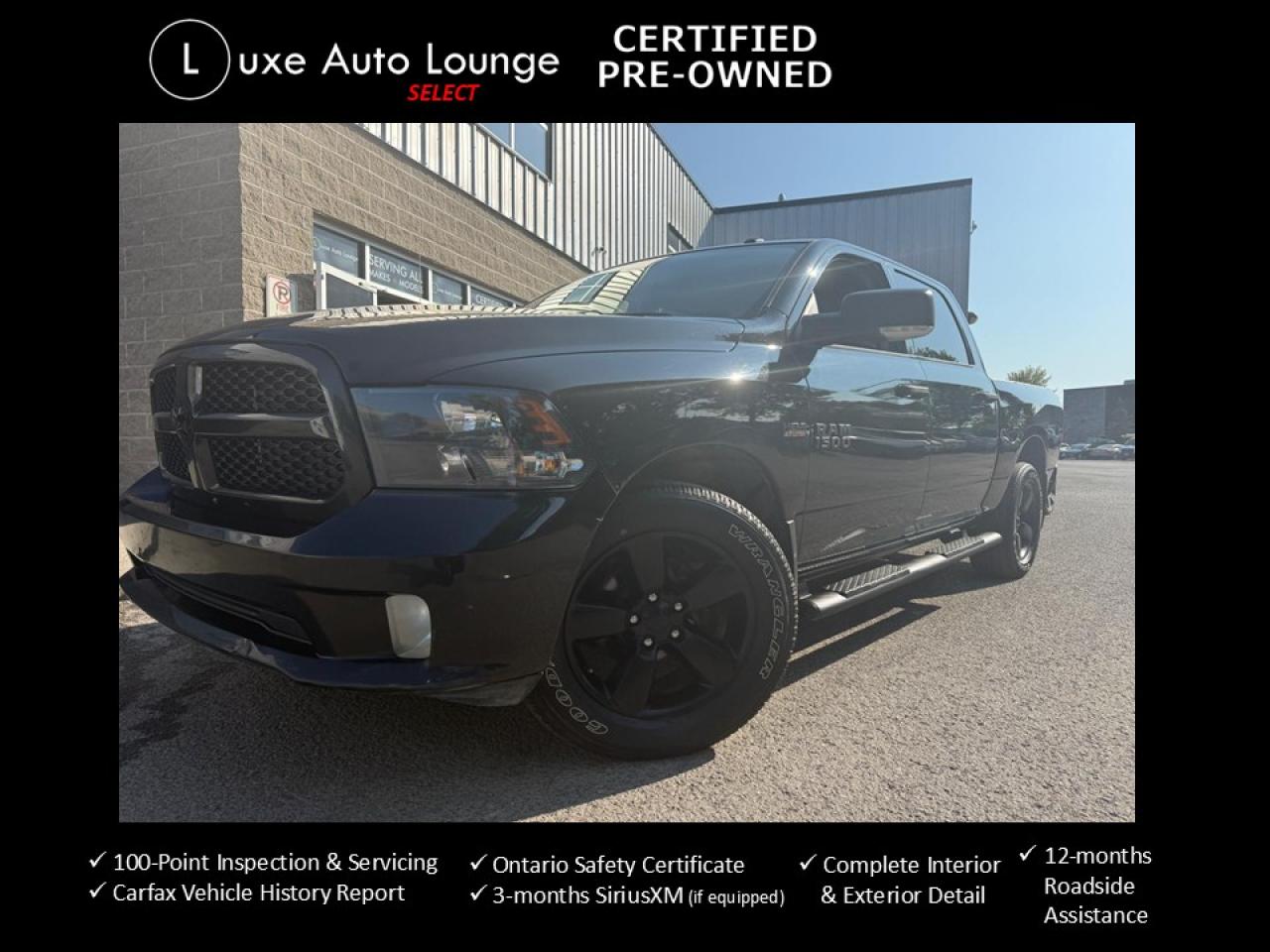 2017 RAM 1500 Express BLACK 4X4 HEMI V8