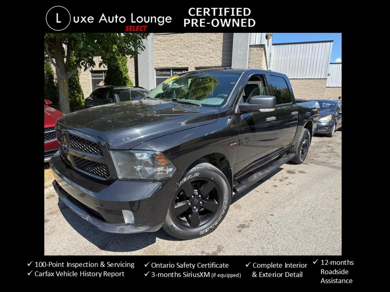 Used 2017 RAM 1500 Express BLACK 4X4 HEMI V8 for sale in Orleans, ON
