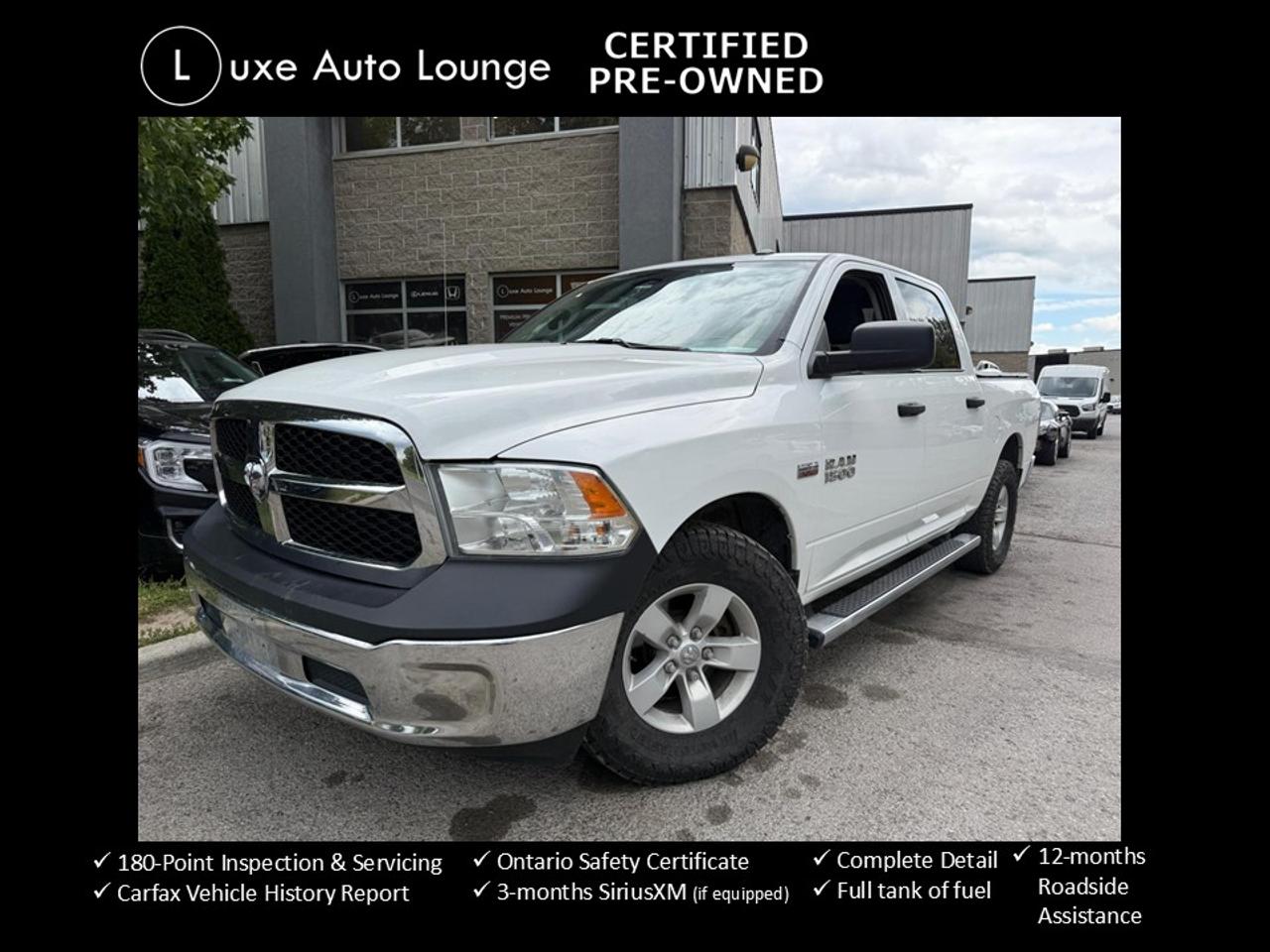2018 RAM 1500 SXT CREW CAB 4X4 | REARVIEW CAM | HEMI V8
