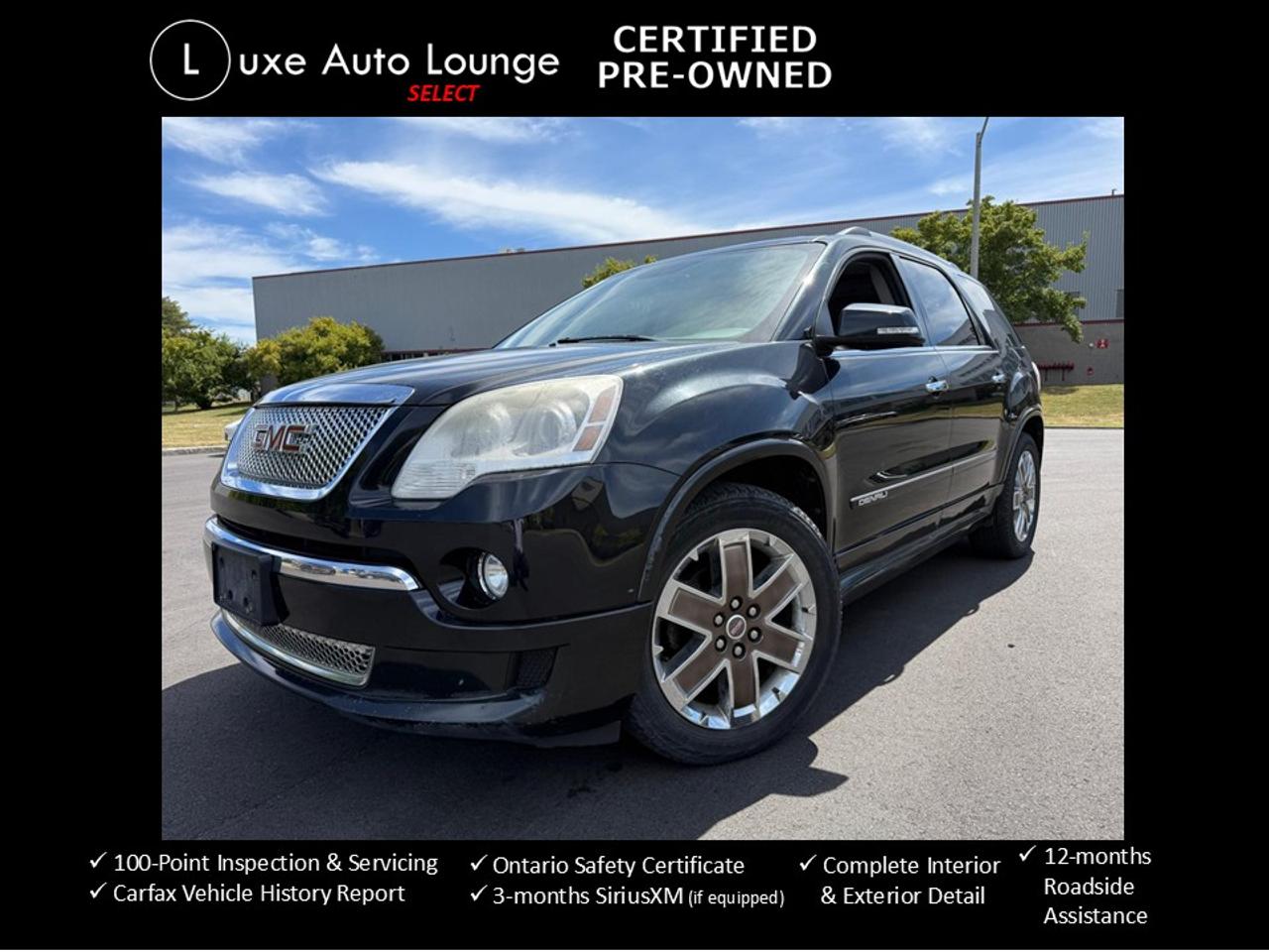2012 GMC Acadia Denali | CAPTAIN'S CHAIRS! | LOADED!!