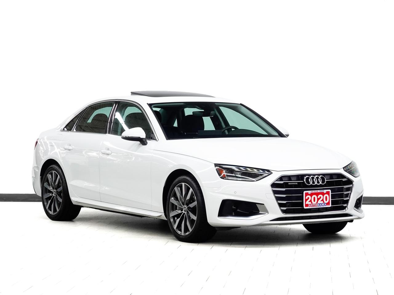 2020 Audi A4 KOMFORT | AWD | Leather | Sunroof | ACC | CarPlay