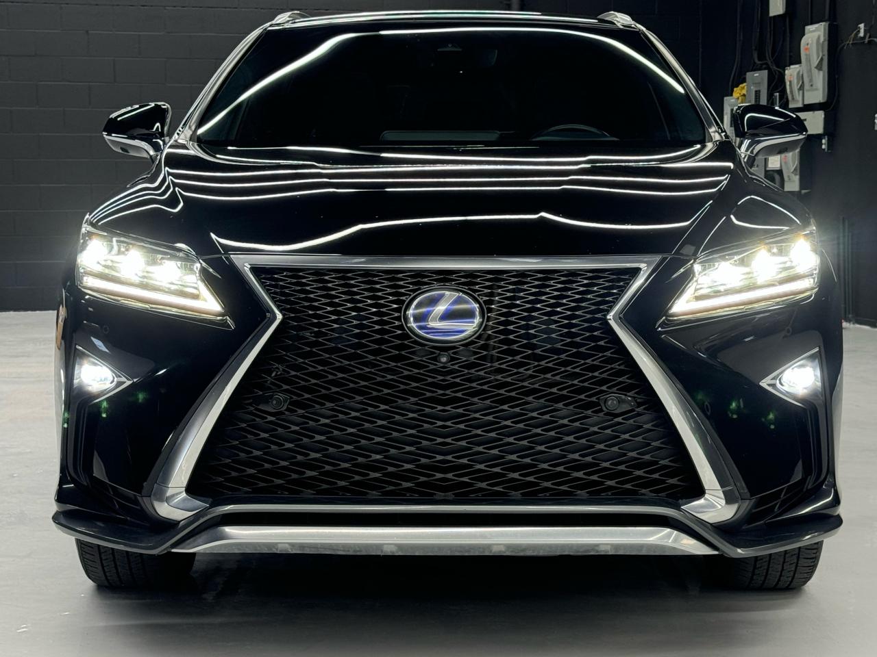2017 Lexus RX 450h HYBRID|F-SPORT|NAV|BACKUP|LKA|FCW|BSM|RED INT.| - Photo #2