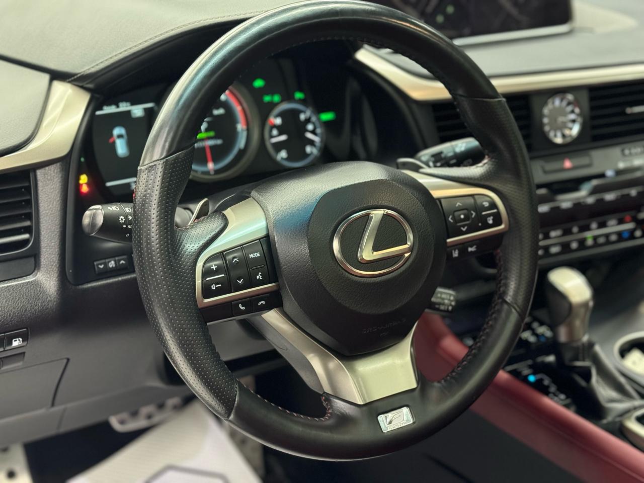 2017 Lexus RX 450h HYBRID|F-SPORT|NAV|BACKUP|LKA|FCW|BSM|RED INT.| - Photo #9