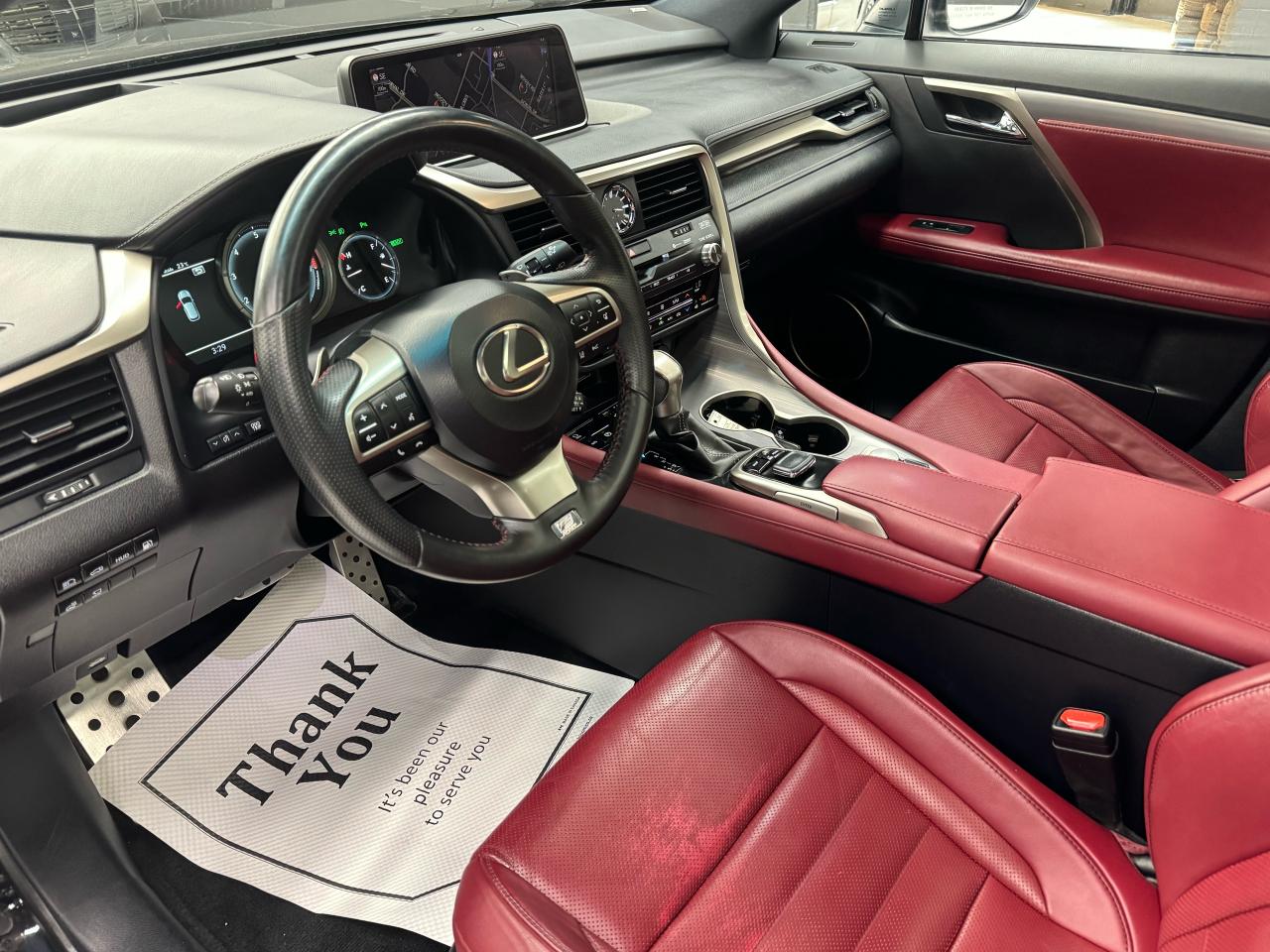 2017 Lexus RX 450h HYBRID|F-SPORT|NAV|BACKUP|LKA|FCW|BSM|RED INT.| - Photo #8