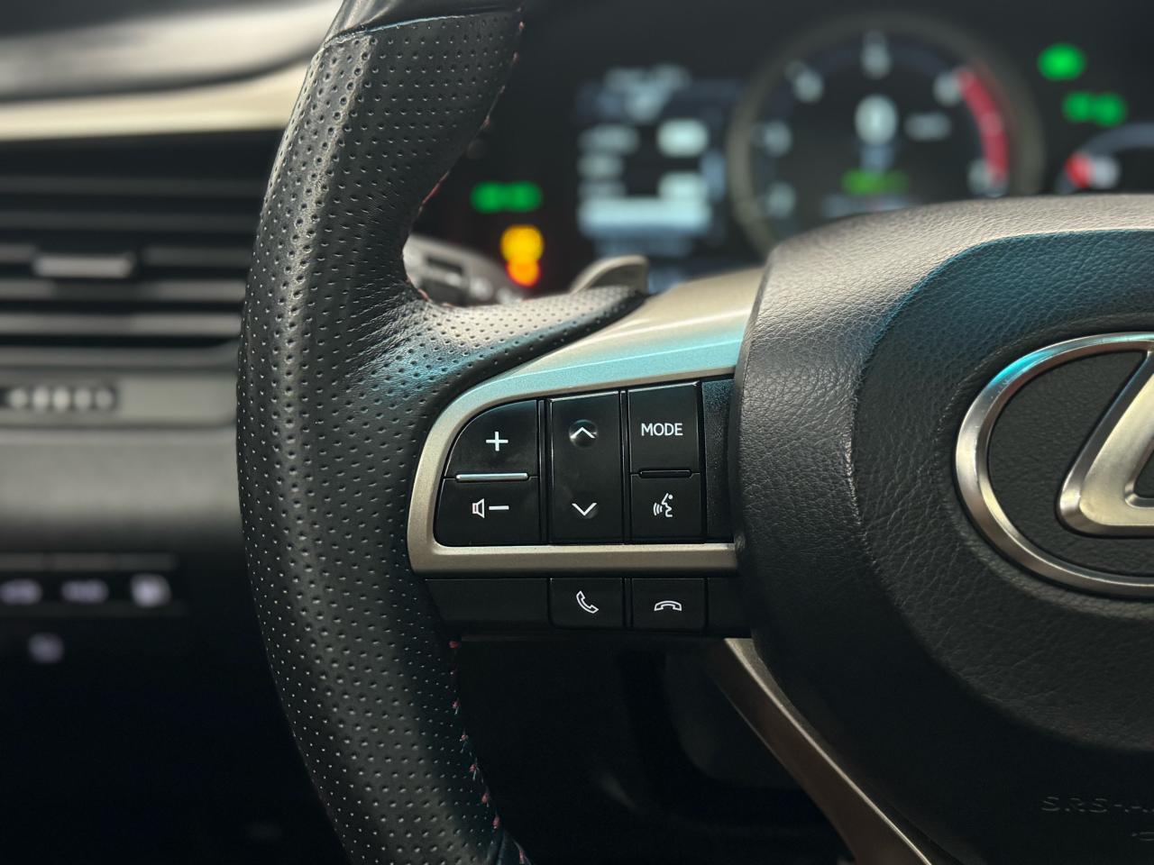 2017 Lexus RX 450h HYBRID|F-SPORT|NAV|BACKUP|LKA|FCW|BSM|RED INT.| - Photo #13