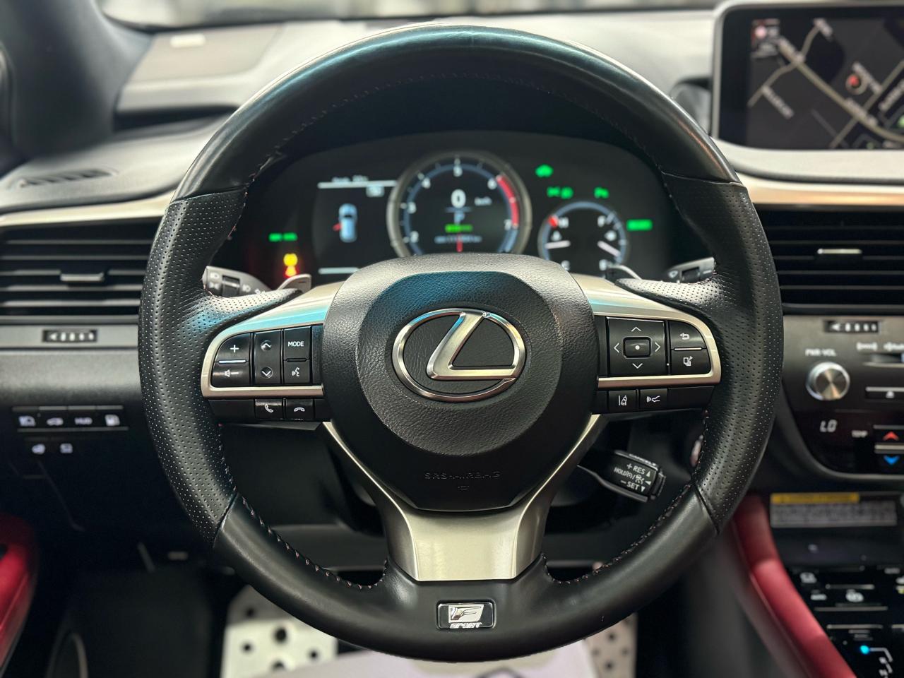 2017 Lexus RX 450h HYBRID|F-SPORT|NAV|BACKUP|LKA|FCW|BSM|RED INT.| - Photo #12