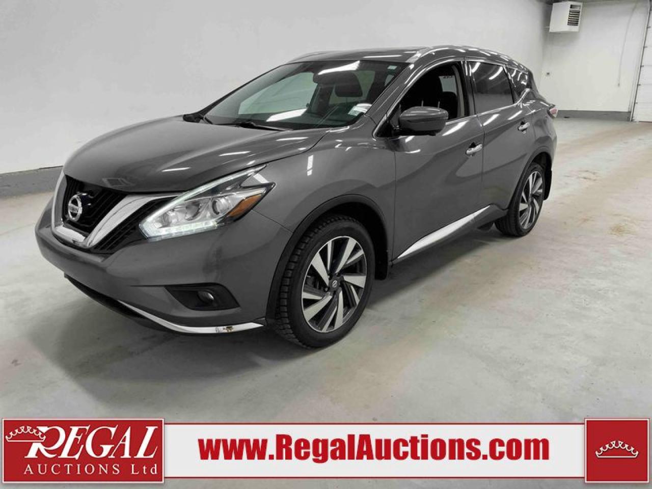 Used 2018 Nissan Murano Platinum for sale in Calgary, AB