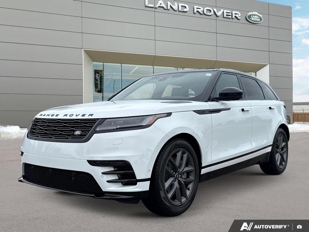 Understated in Fuji White, the 2026 Velar P250 Dynamic SE pairs minimalist elegance with commanding presence. With air suspension and Satin Dark Grey wheels, it floats over every road with effortless poise and precision.
Experience the future of luxury SUVs with the 2026 Land Rover Range Rover Velar Dynamic SE. This cutting-edge vehicle combines elegance with advanced technology, offering a driving experience like no other.

- Advanced 2.0L 4-cylinder turbocharged engine with 247HP
- Sophisticated All-Wheel Drive system for ultimate control
- Innovative Pivi Pro infotainment system with 11.4 touchscreen
- Adaptive Cruise Control with Steering Assist for effortless journeys
- Meridian Sound System for immersive audio experience
- Dynamic Handling Pack for enhanced performance
- Panoramic sliding glass roof for an open-air feel

Discover the pinnacle of automotive engineering at Land Rover Winnipeg. Reserve your test drive today and experience the Velars unmatched combination of style, comfort, and technology. Our expert team is ready to guide you through the latest features and help you configure your perfect Range Rover Velar. Contact us now to start your journey into the future of luxury motoring.
At Land Rover Winnipeg, we dont just sell vehicles; we deliver an exceptional ownership experience with your new Land Rover:

- Exclusive Perks: Enjoy on-brand loaners and rental vehicles during your scheduled service appointments.

- Convenience at Your Door: Benefit from our Land Rover Valet concierge service for hassle-free vehicle servicing.

- Keep It Clean: Complimentary washes with every service visit.

- Luxurious Comfort: Visit our state-of-the-art facility with full coffee service and premium amenities.

- Expert Care: Our Land Rover-trained technicians are dedicated to the longevity and performance of your vehicle.

Dont see exactly what youre looking for in our new or pre-owned inventory? Let our team locate it for you!

Visit us today or call for a personalized experience:

Phone: 204-452-8030
Website: winnipeglandrover.com  

Dealer Permit #0112
Dealer permit #0112