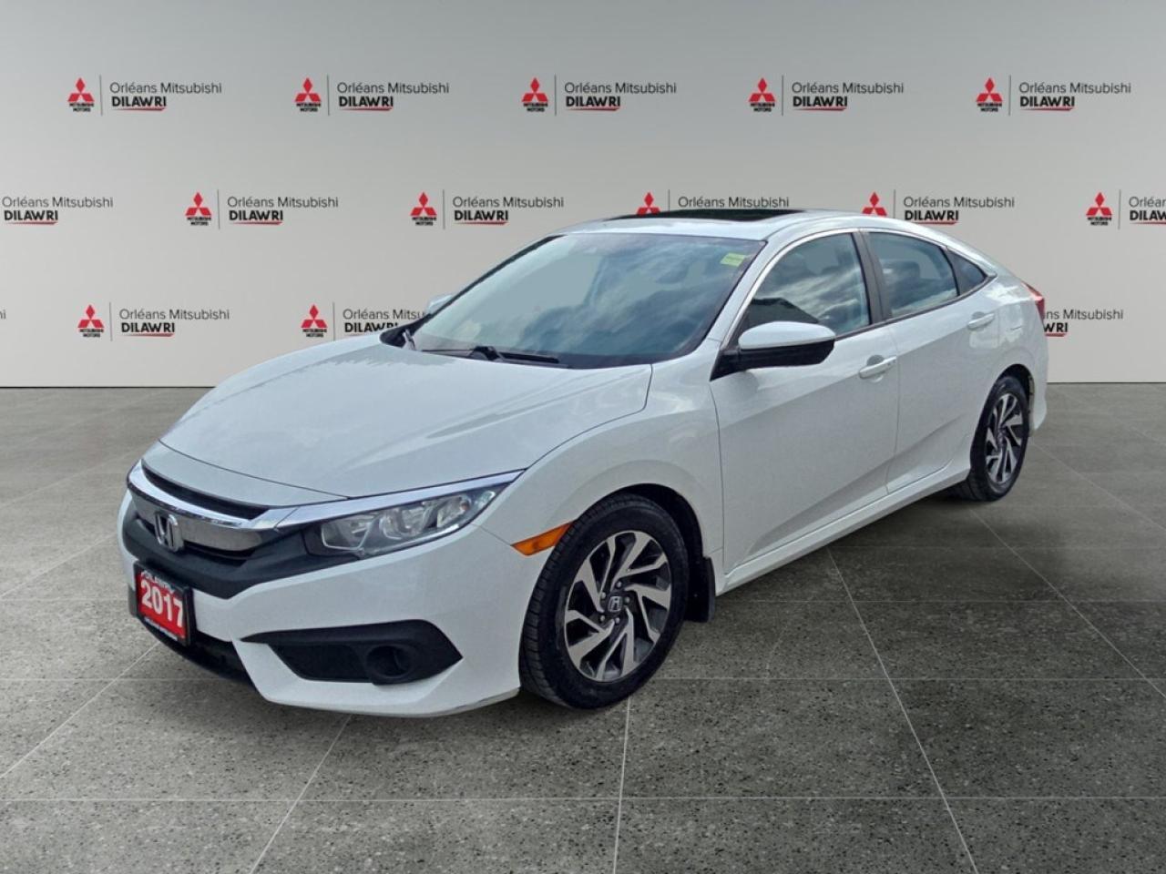 Used 2017 Honda Civic 4dr CVT EX for sale in Orléans, ON