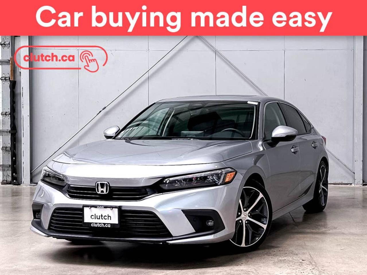 Used 2022 Honda Civic Touring w/ Apple CarPlay, Heated Front Seats, Rearview Cam for sale in Toronto, ON