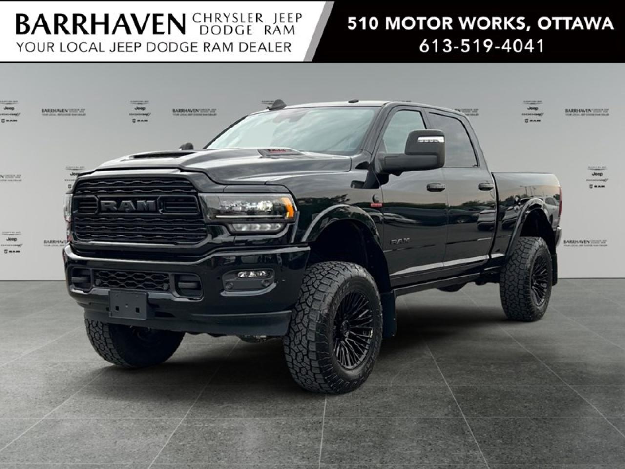 Used 2024 RAM 3500 Limited 4x4 Crew Cab 6'4 Box | $$ Upgrades for sale in Ottawa, ON