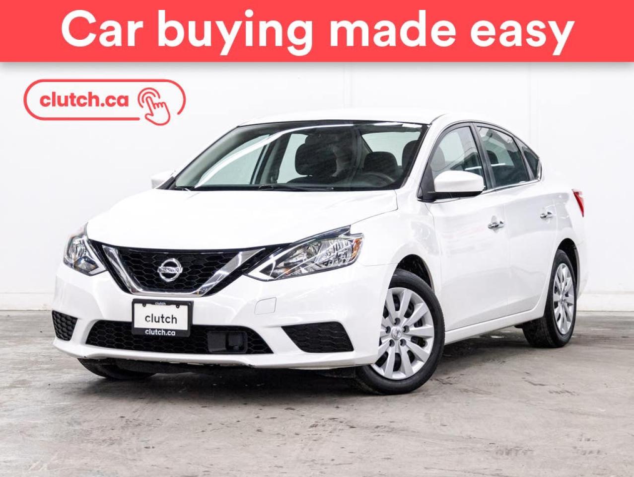 Used 2019 Nissan Sentra SV w/ Apple CarPlay & Android Auto, Heated Front Seats, Rearview Cam for sale in Toronto, ON
