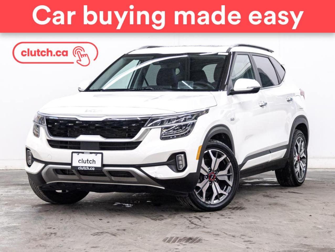Used 2023 Kia Seltos SX Turbo AWD w/ Apple CarPlay & Android Auto, Rearview Cam, Front Heated Seats for sale in Toronto, ON