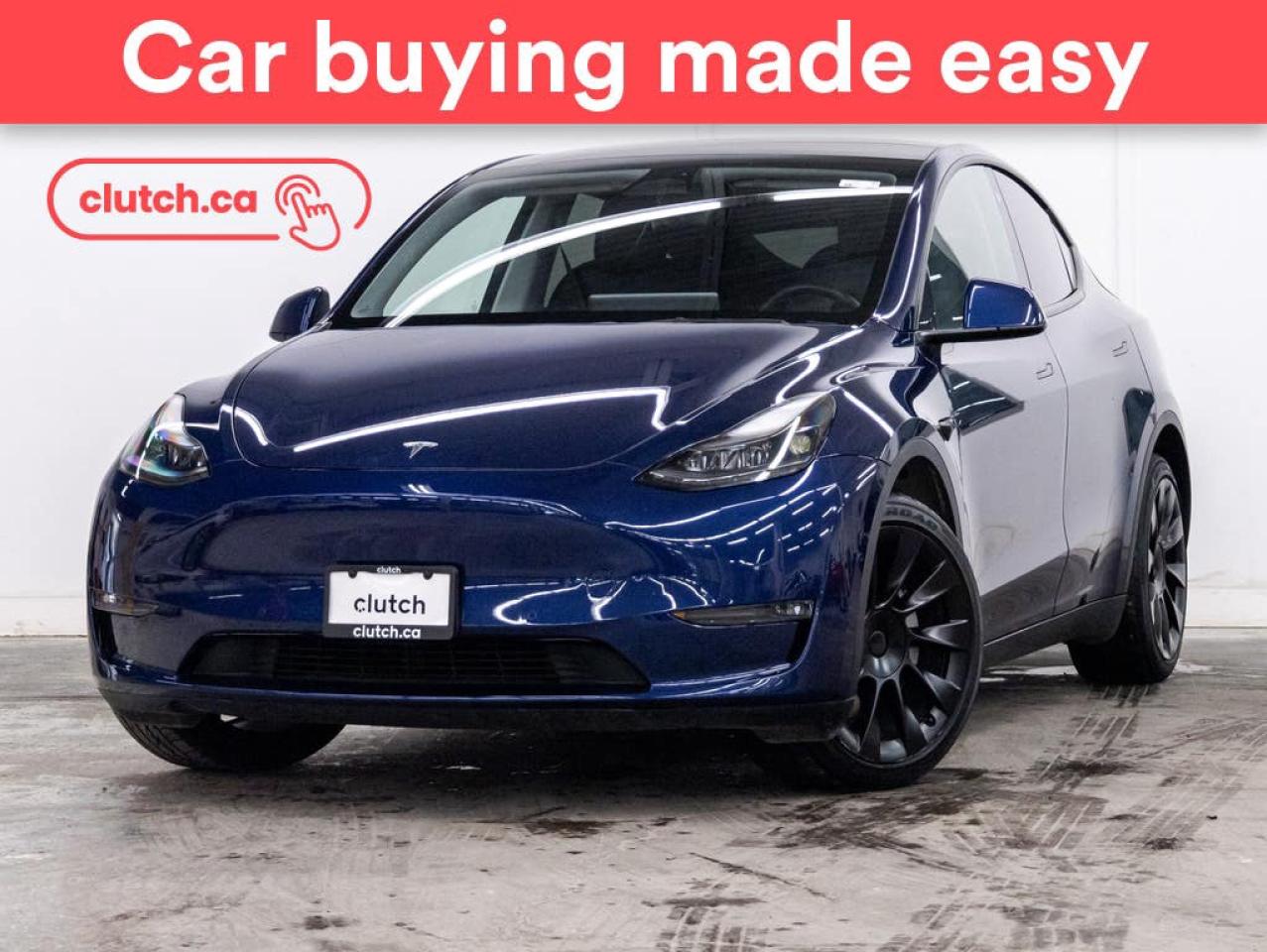 Used 2022 Tesla Model Y Long Range w/ Rearview Cam, Front Heated Seats, Bluetooth for sale in Toronto, ON