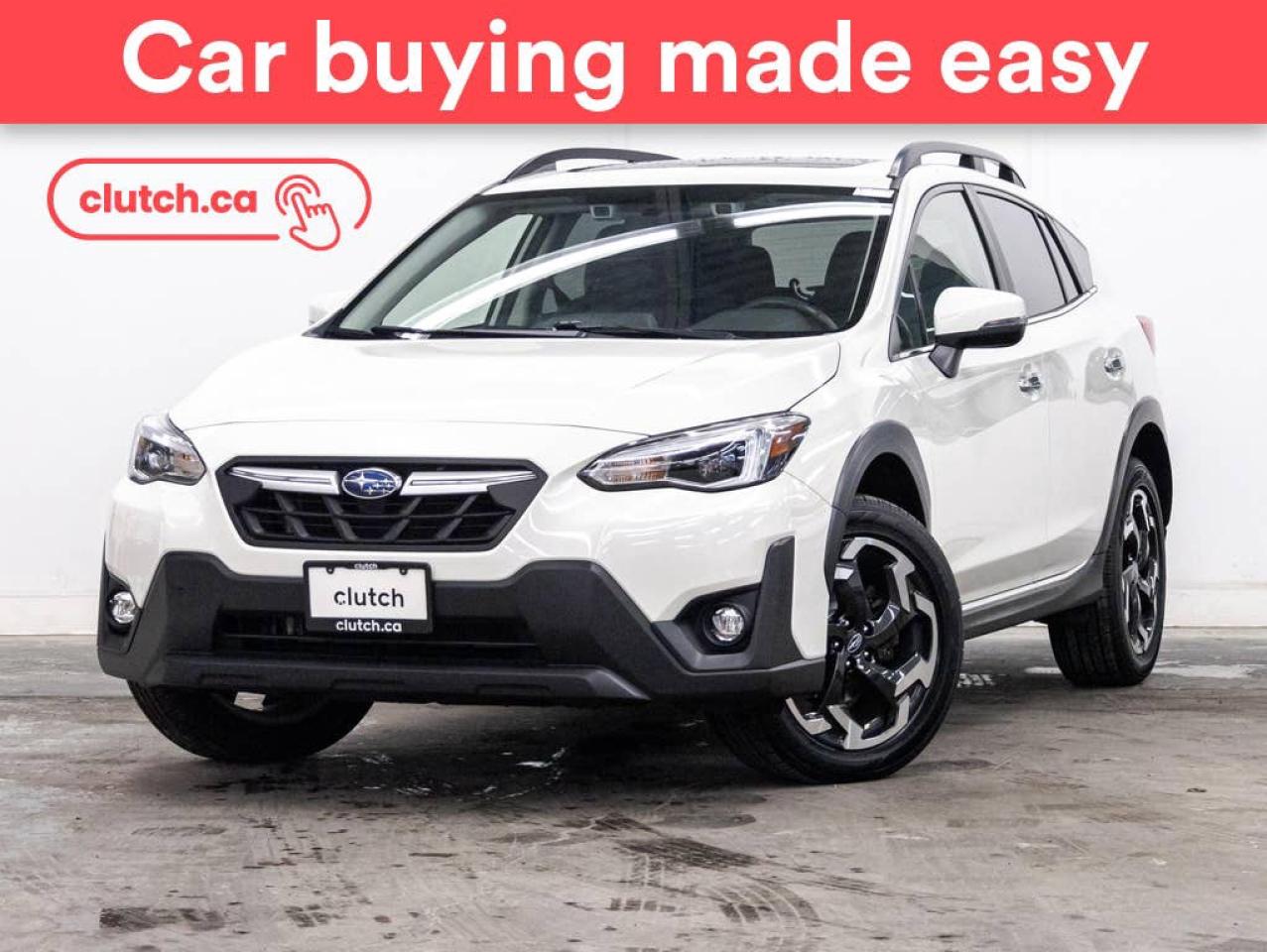 Used 2021 Subaru XV Crosstrek Limited AWD w/ Eyesight Pkg w/ Apple CarPlay & Android Auto, Front Heated Seats, Rearview Cam for sale in Toronto, ON