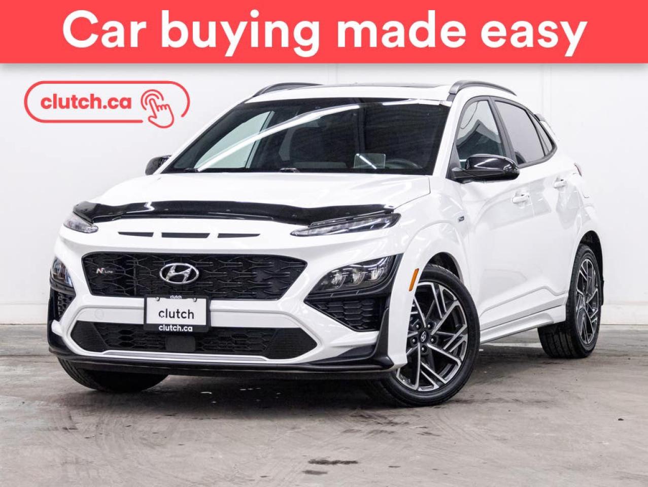 Used 2022 Hyundai KONA N Line AWD w/ Ultimate Pkg w/Apple CarPlay & Android Auto, Heated Front Seats, Backup Cam for sale in Toronto, ON