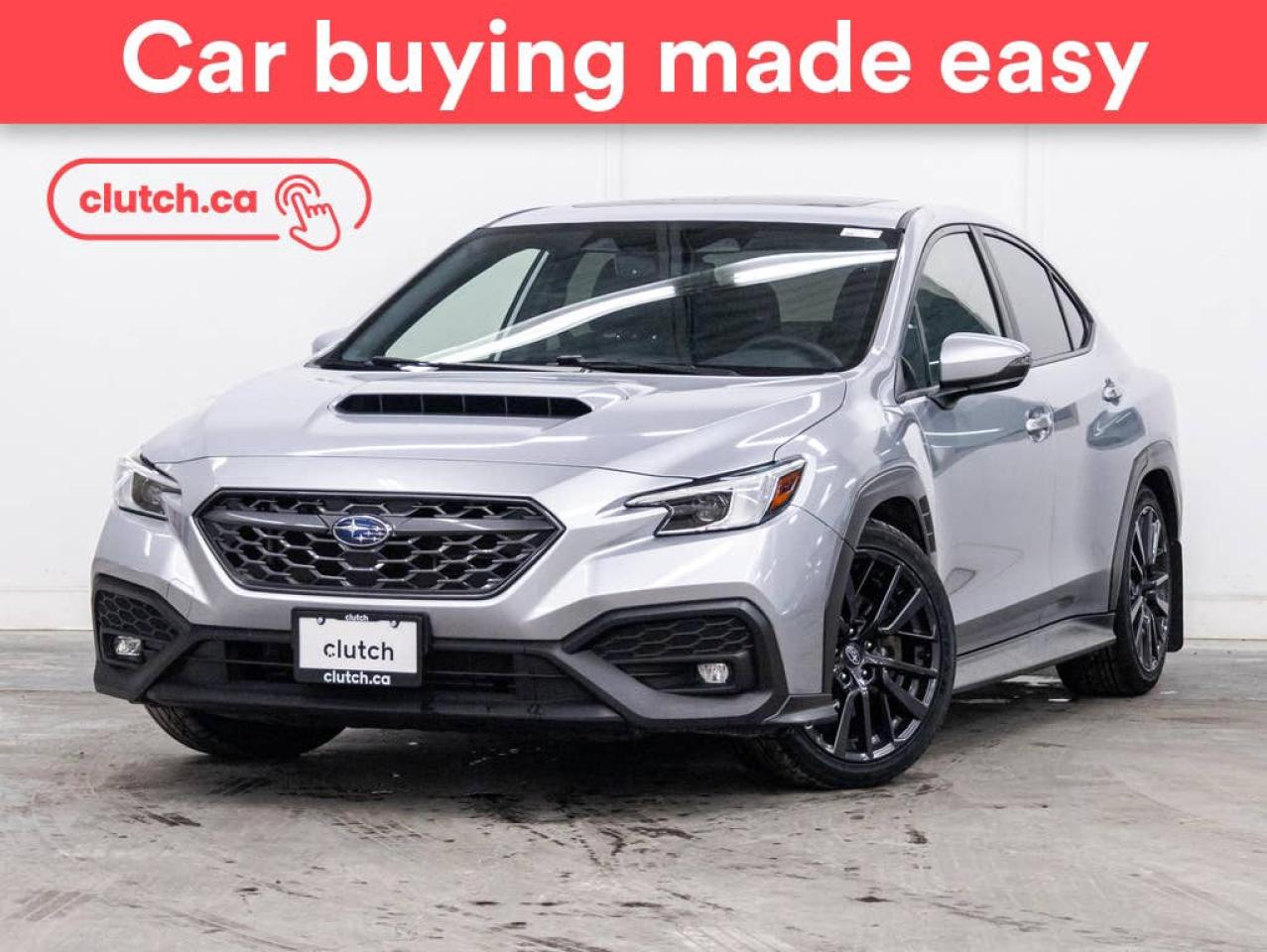 Used 2022 Subaru WRX Sport-Tech AWD w/ Apple CarPlay & Android Auto, Front Heated Seats, Rearview Cam for sale in Toronto, ON