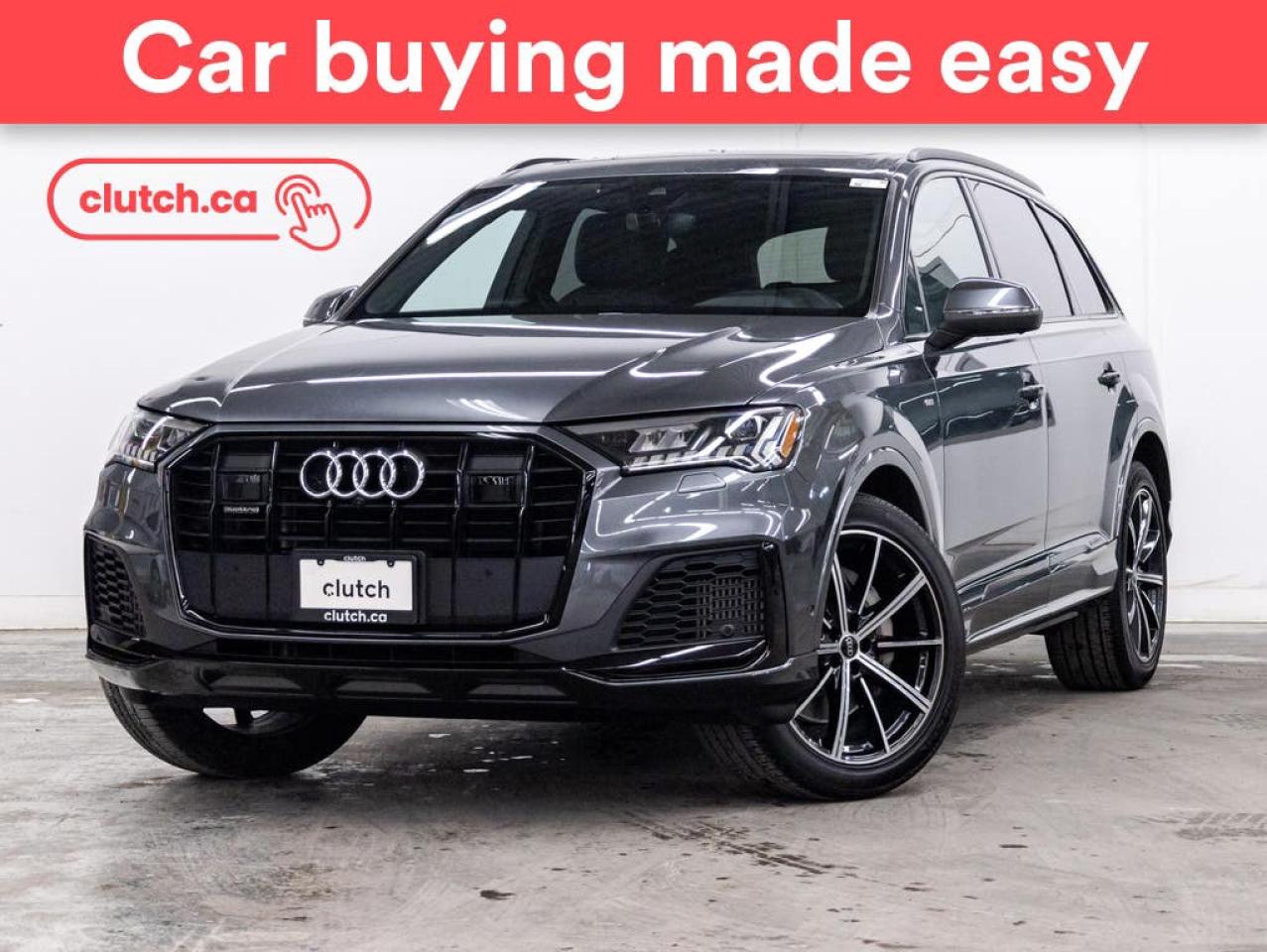 Used 2023 Audi Q7 Progressiv 55 TFSI AWD w/ Apple CarPlay & Android Auto, Panoramic Moonroof, Nav for sale in Toronto, ON