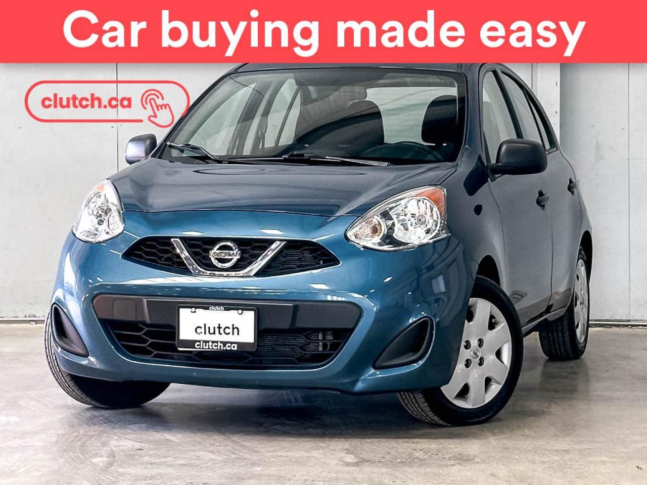 Used 2019 Nissan Micra S w/ Cruise Control, Bluetooth, Rearview Cam for sale in Toronto, ON
