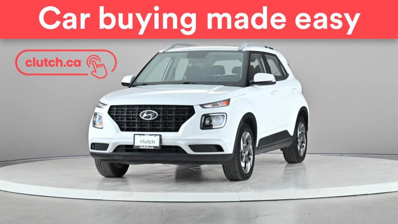 Used 2020 Hyundai Venue Trend w/ Apple CarPlay, Heated Front Seats, Rearview Cam for sale in Toronto, ON