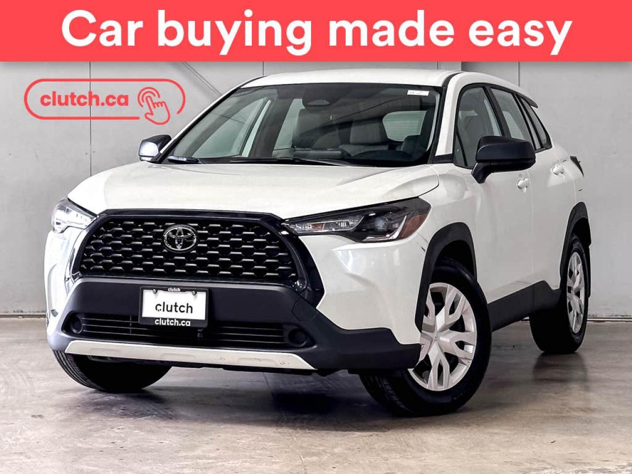 Used 2024 Toyota Corolla Cross L w/ Apple CarPlay, Heated Front Seats, Rearview Cam for sale in Toronto, ON