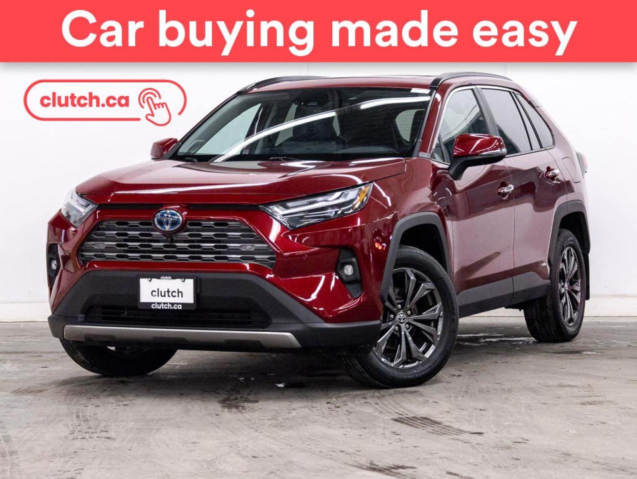 Used 2023 Toyota RAV4 Hybrid Limited AWD w/Apple CarPlay, Heated Front Seats, Backup Cam for sale in Toronto, ON